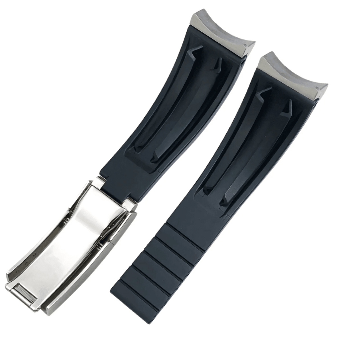 Premium Black Silicone Strap - WATCHES BY MODDY