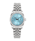 Seiko Mod Datejust Lady Roman Blue - WATCHES BY MODDY