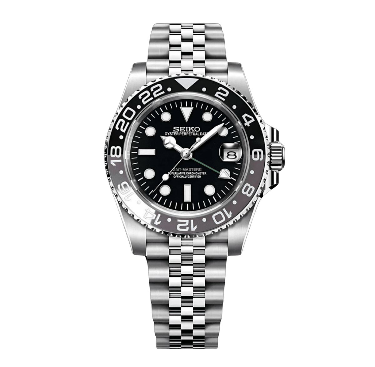 Seiko Mod GMT Bruce Wayne - WATCHES BY MODDY