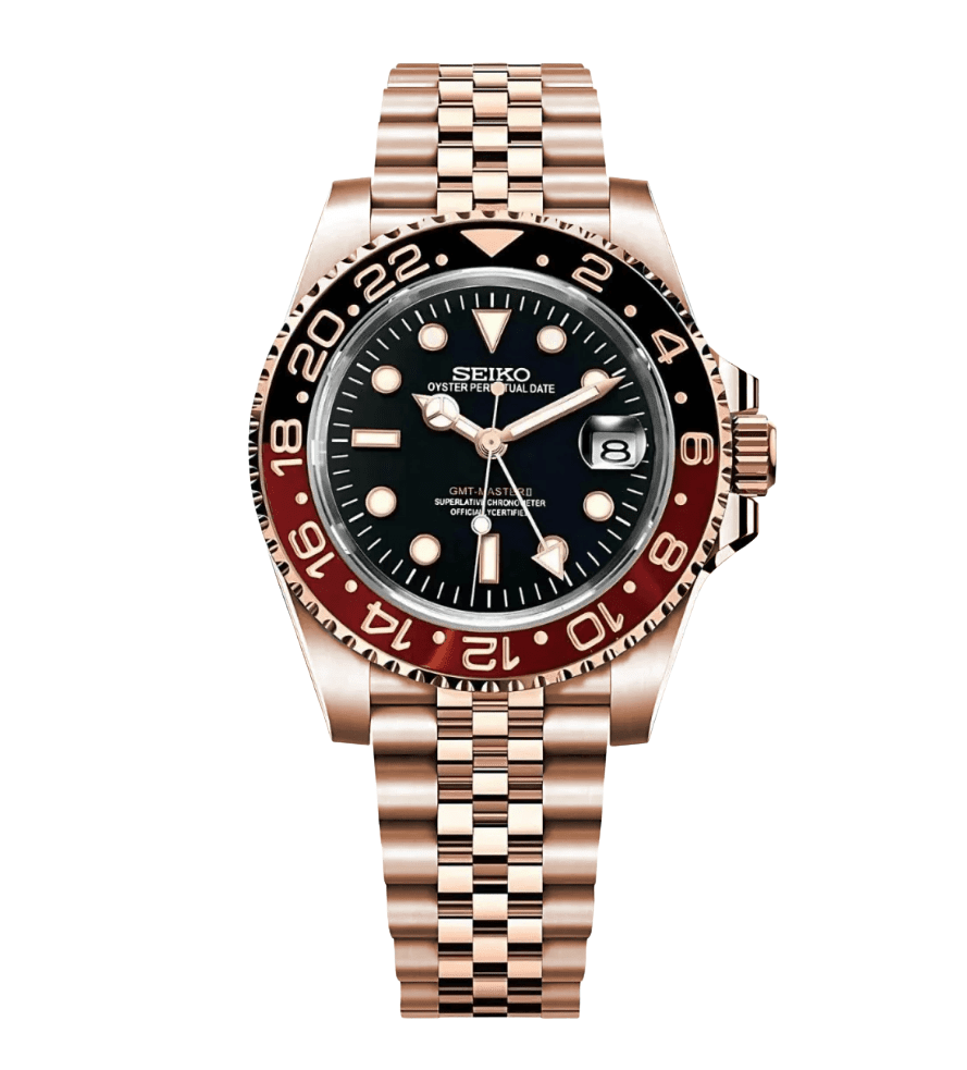Seiko Mod GMT RG Root - WATCHES BY MODDY