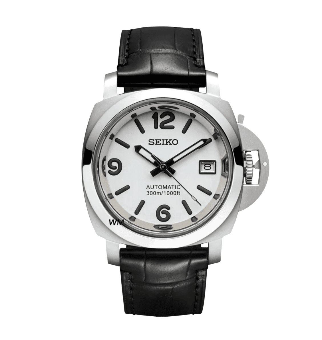 Seiko Mod Paneiko Black White - WATCHES BY MODDY