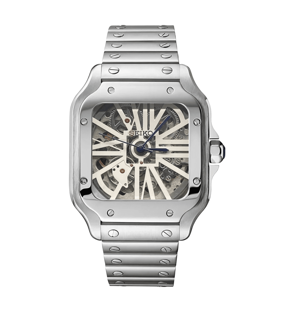 Seiko Mod Santos Skeleton - WATCHES BY MODDY
